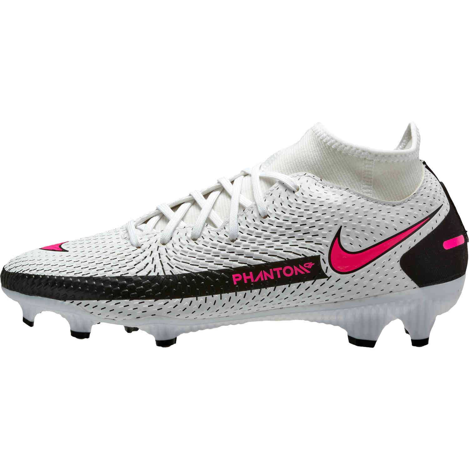 Nike soccer cleats cheap pink and white
