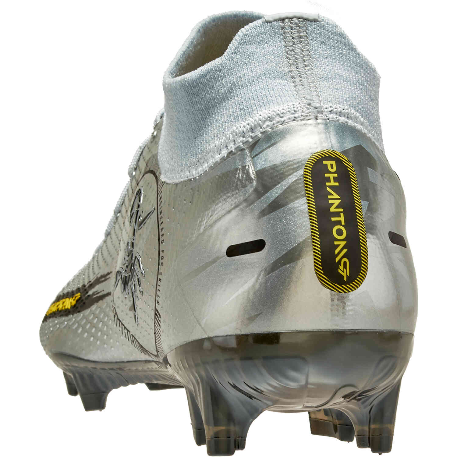 Nike Phantom GT Scorpion DF Elite FG - Pure Platinum & Metallic 