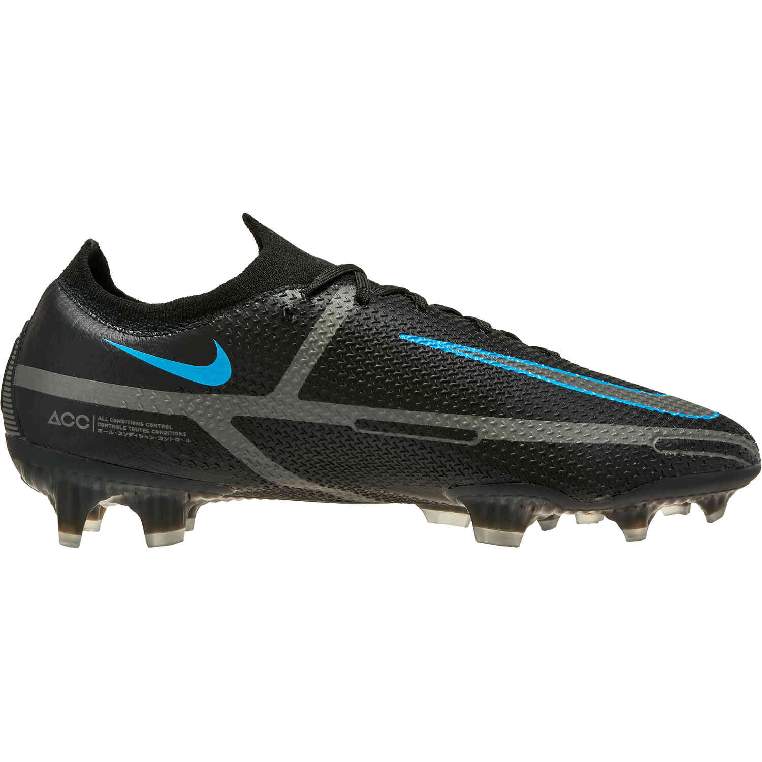 Nike Phantom GT2 Elite FG Firm Ground Soccer Cleats Black Pack