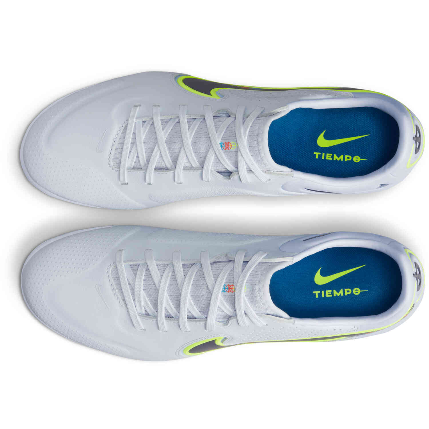 Nike Tiempo Legend 9 Pro FG Football Grey Blackened Blue with