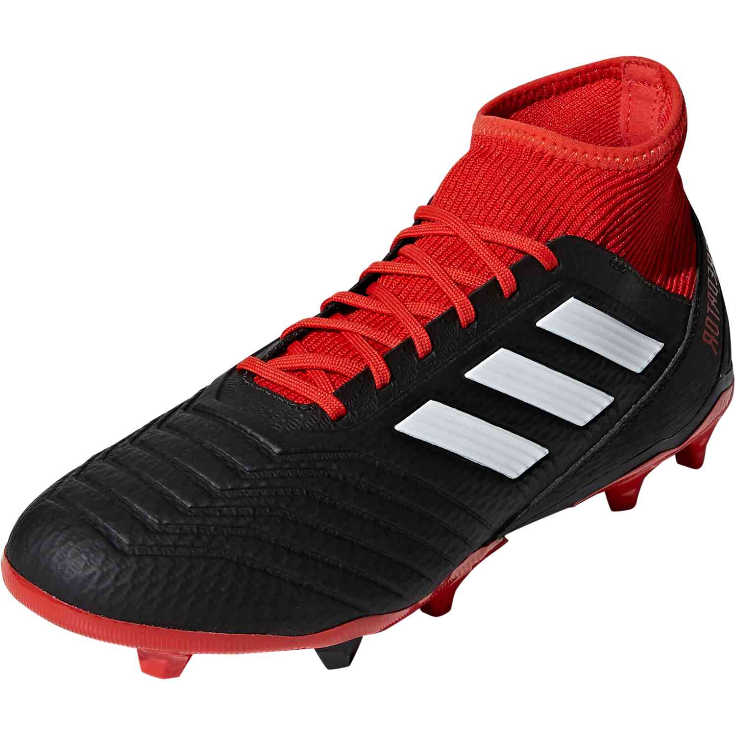 adidas Predator 18.3 FG - Black/White/Red - Soccer Master