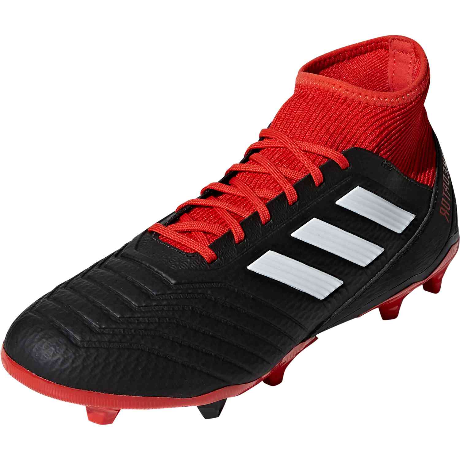 adidas predator red white black