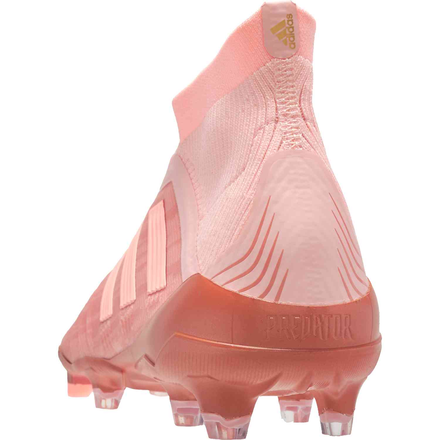 pink predator soccer cleats