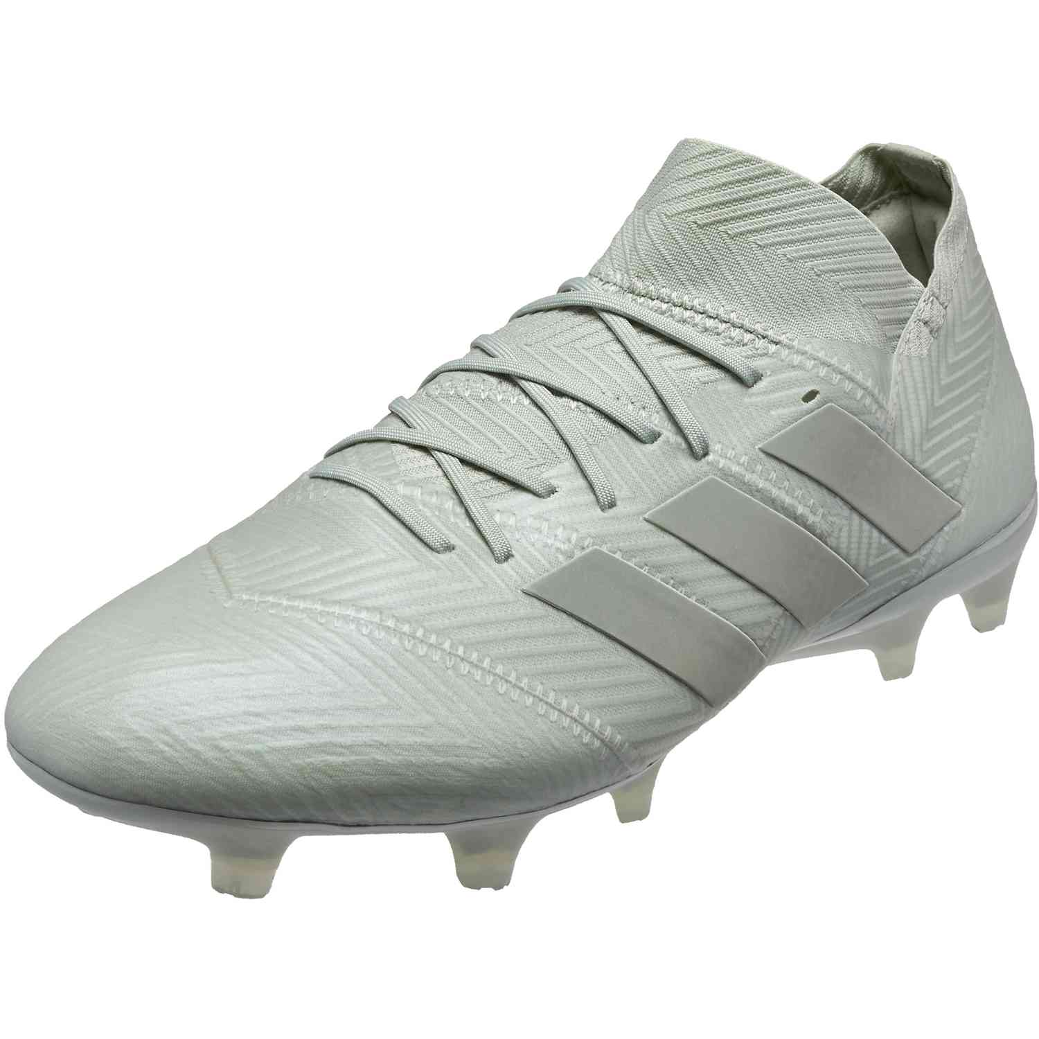 Adidas Nemeziz 18 1 Fg Ash Silver White Tint Soccer Master