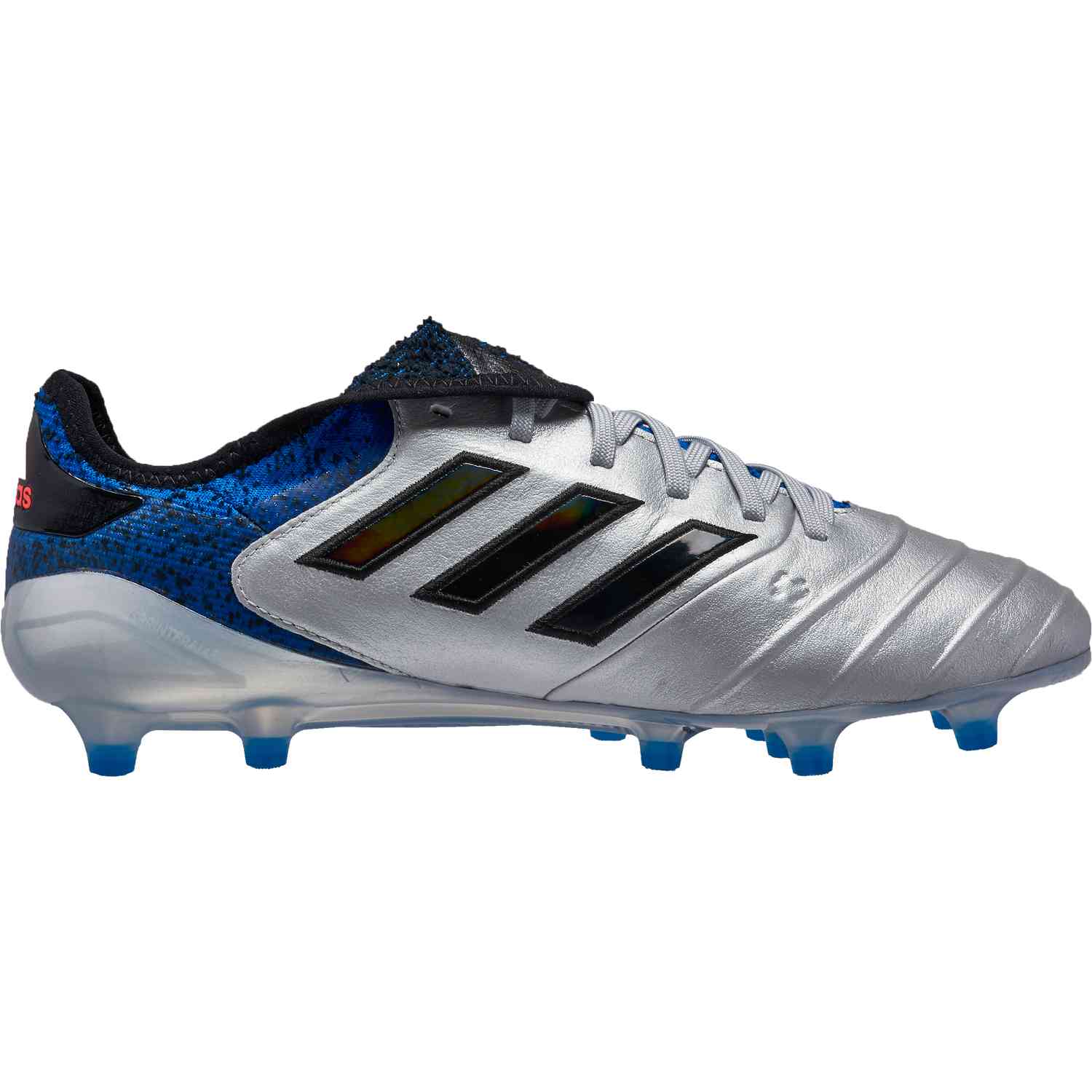 Brote ayuda Interprete adidas Copa 18.1 FG - Silver Metallic/Black/Football Blue - Soccer Master