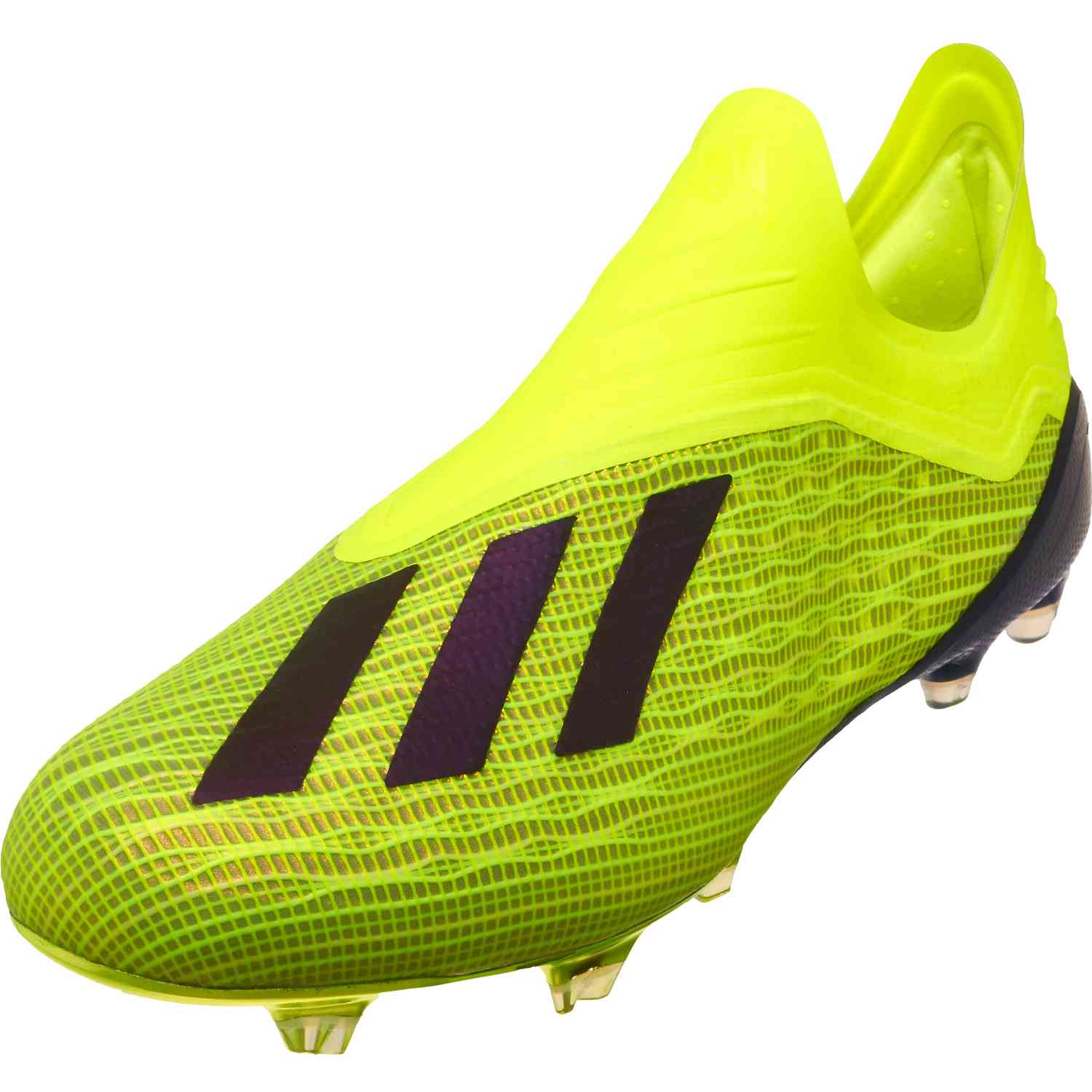 Adidas X 18 Fg Solar Yellow Black White Soccer Master