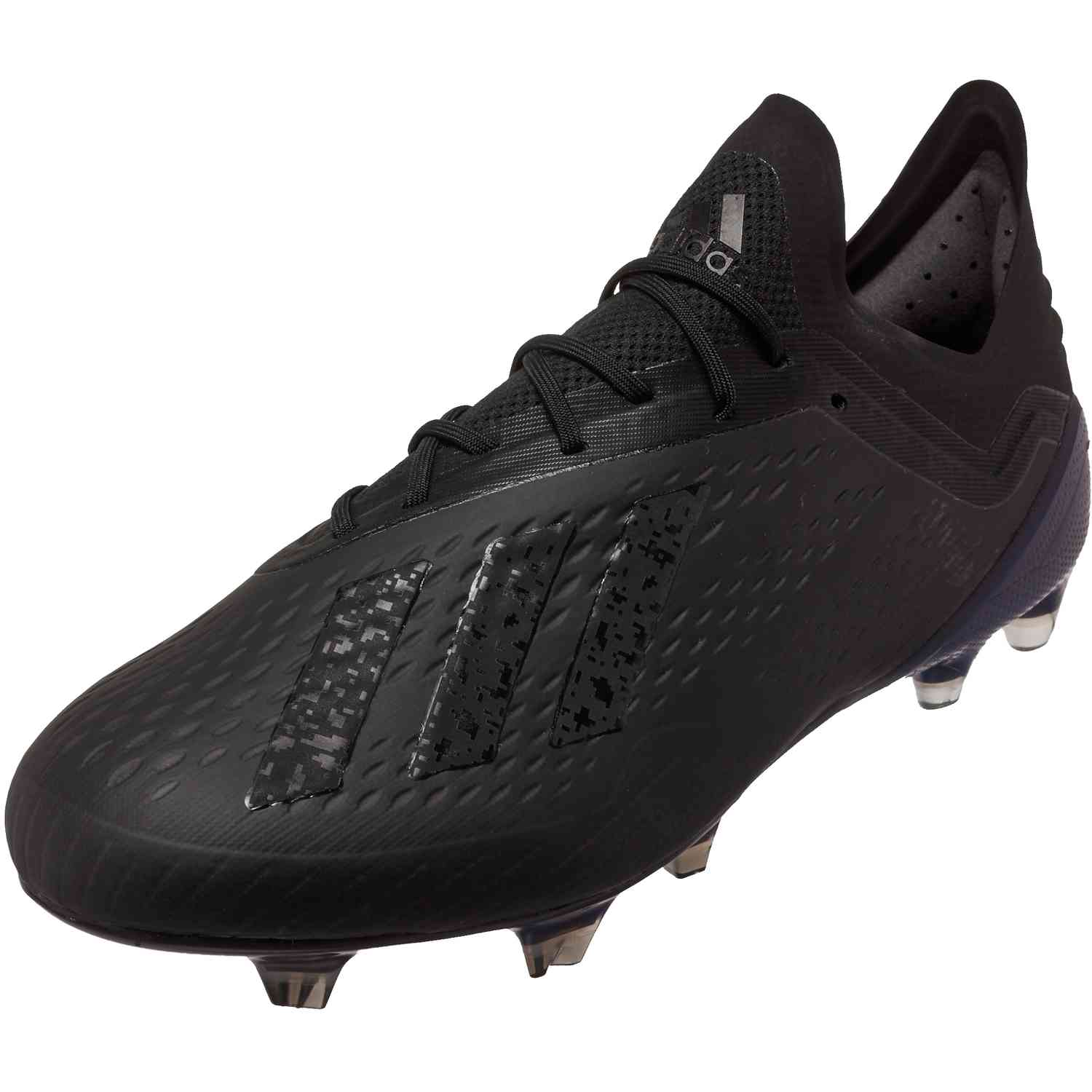 adidas X 18.1 FG - Black/White/Dark Grey Heather - Soccer Master