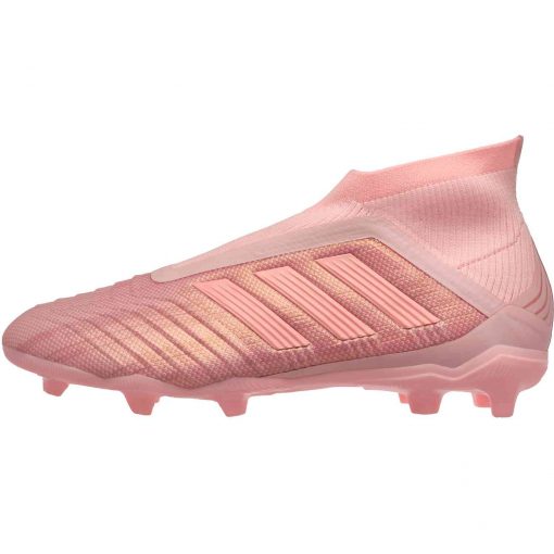 adidas Predator 18 FG Youth Clear Orange Trace Pink Soccer Master