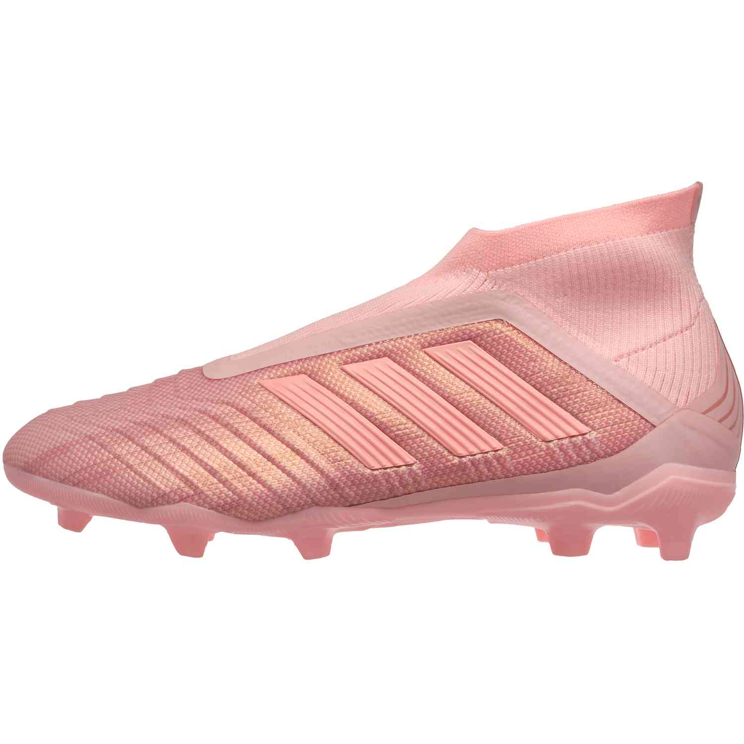 adidas Predator 18+ FG - Youth - Clear Orange/Trace Pink - Soccer Master
