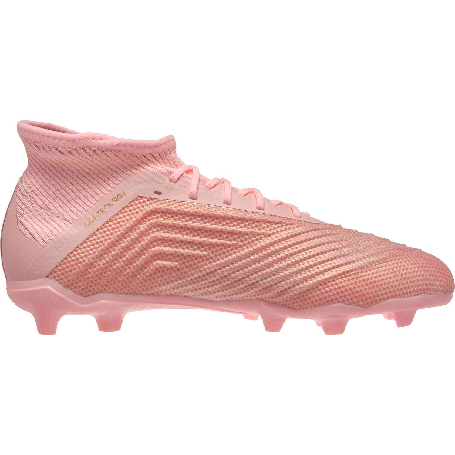 Adidas Predator 18 1 Fg Youth Clear Orange Trace Pink Soccer