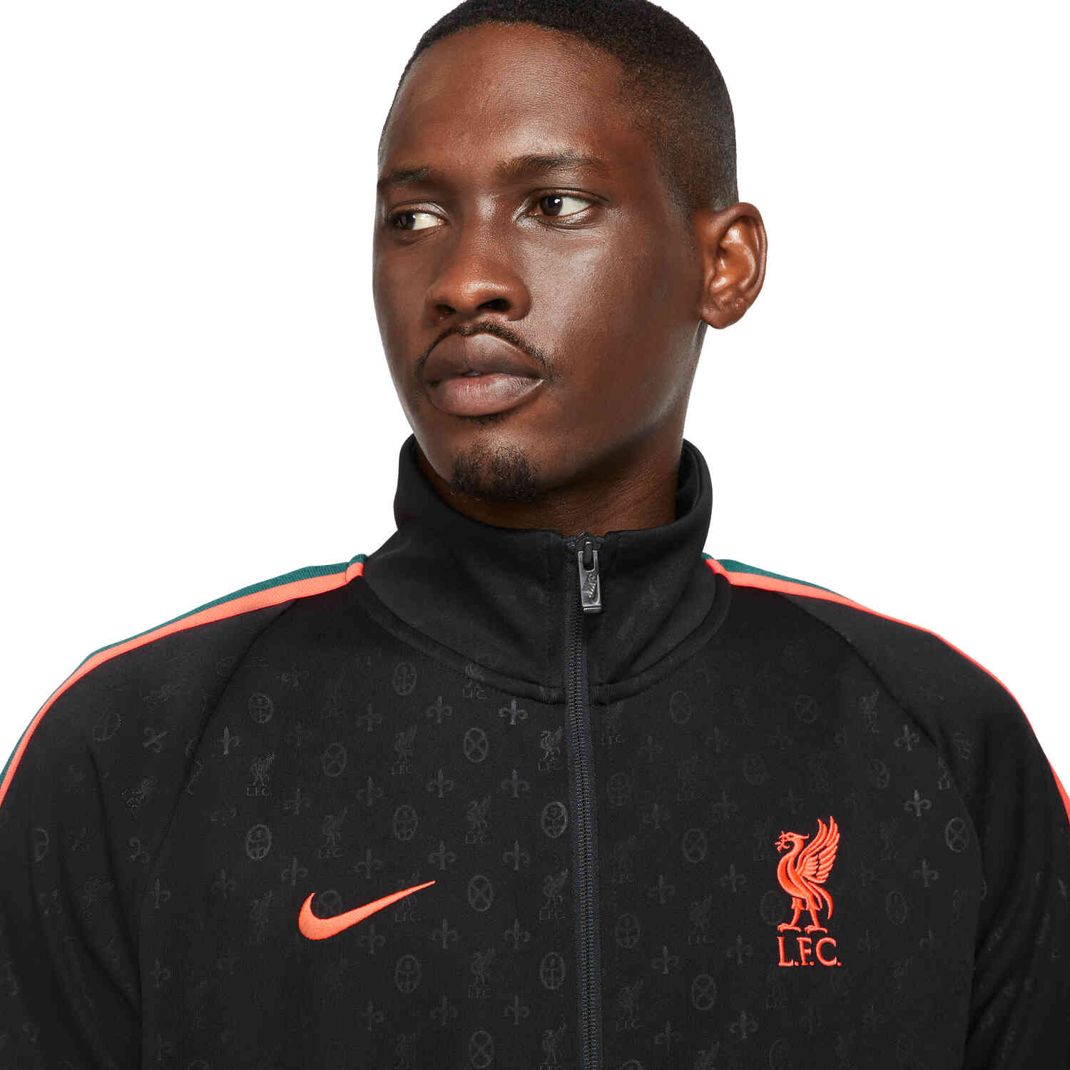 Nike Liverpool TRBT N98 Jacket - Black/Bright Crimson - Soccer Master