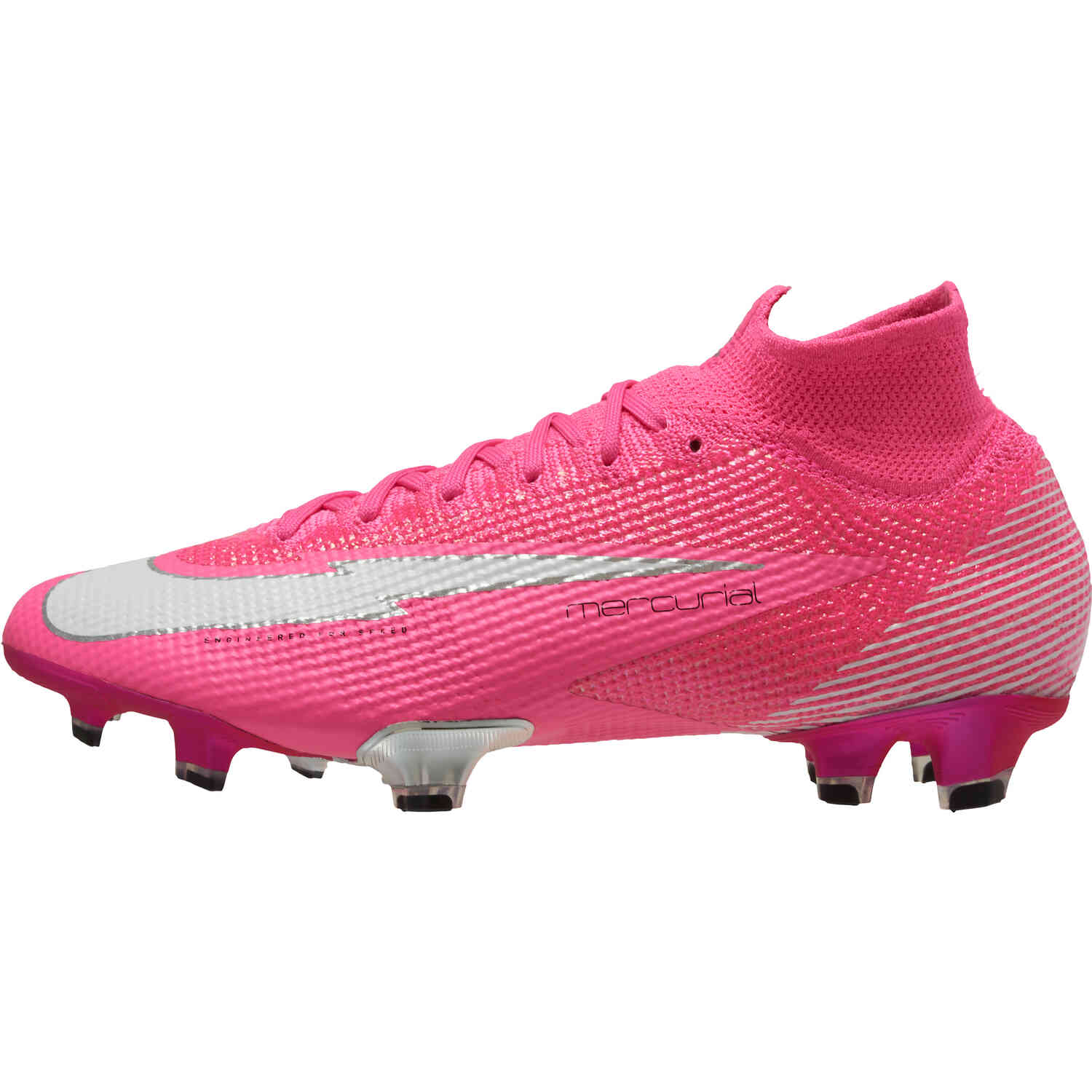 nike soccer cleats pink and white