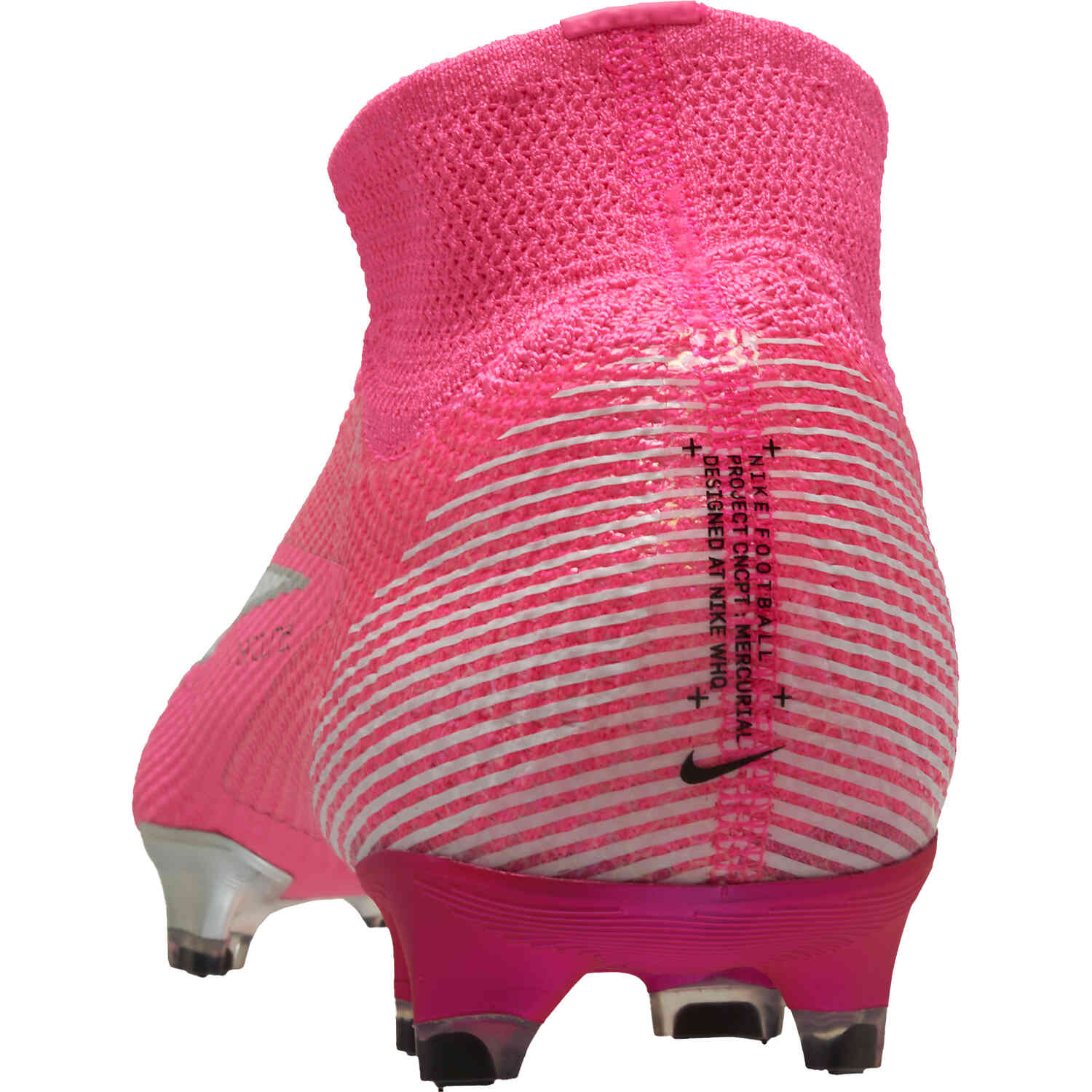 Pink mercurial cleats hotsell