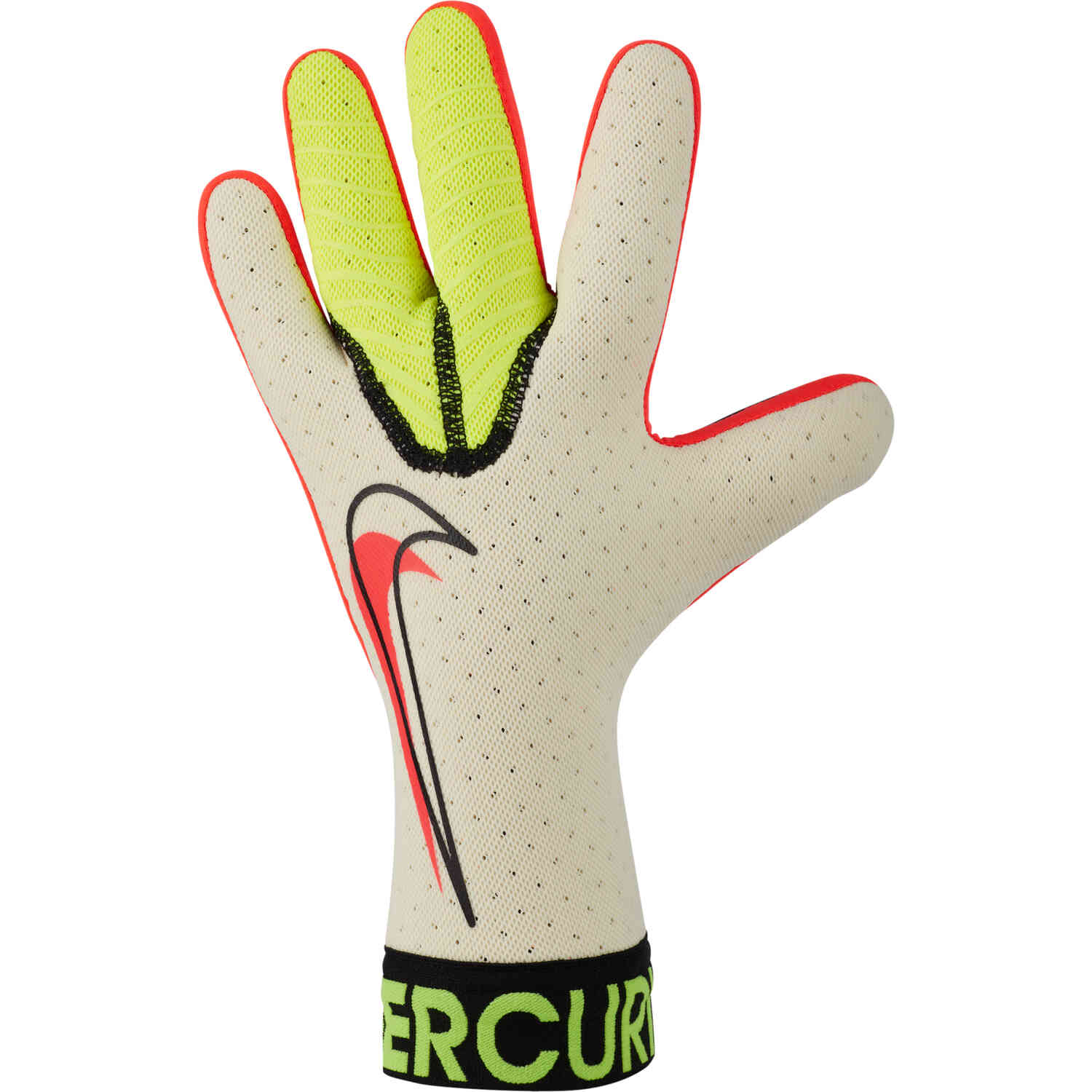 Nike Mercurial Touch Elite Goalkeeper Gloves White Volt with