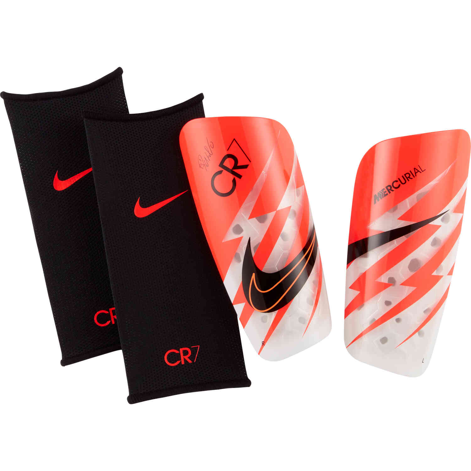Nike cr7 mercurial lite shin guards clearance