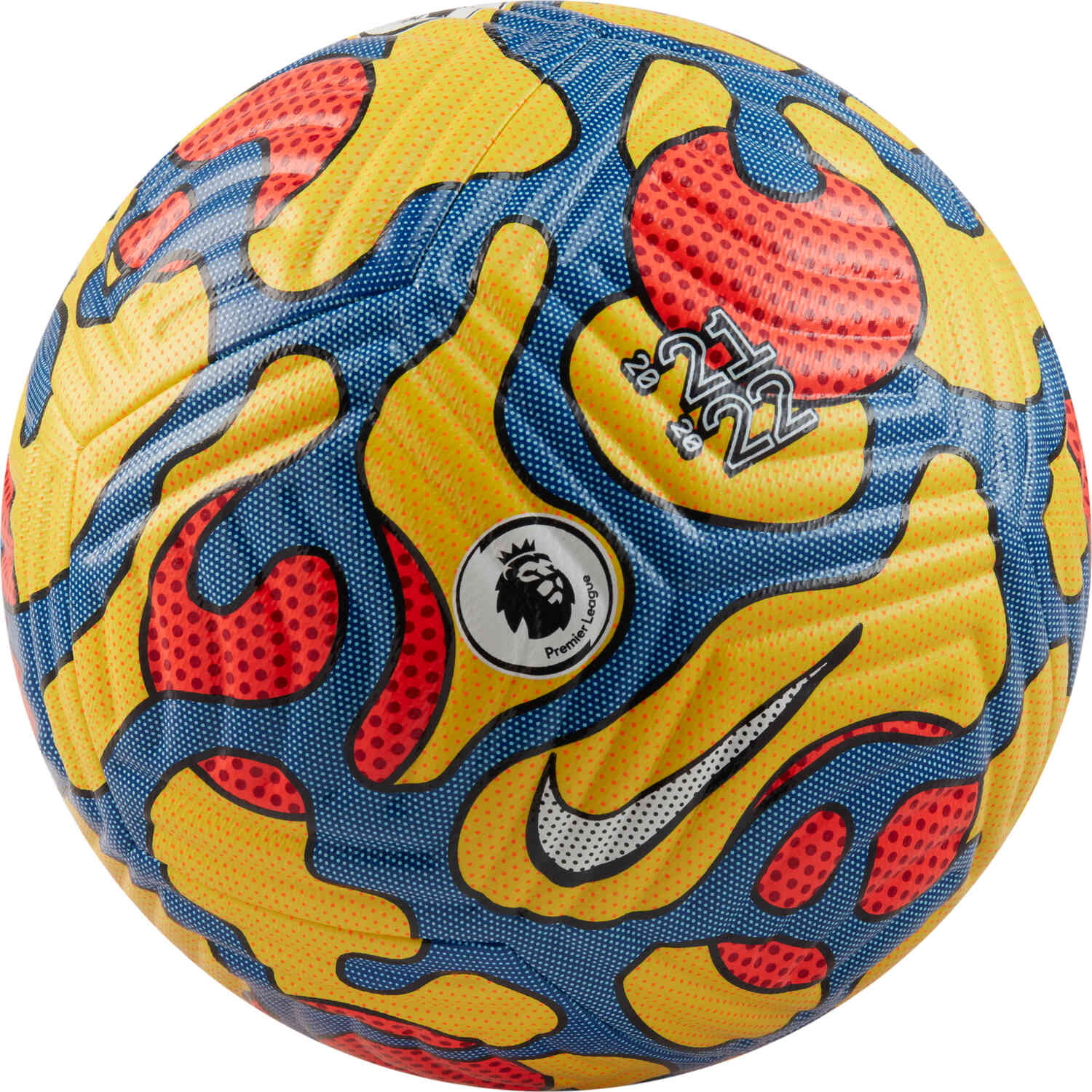 Nike Premier League Club Match Soccer Ball Yellow Blue with