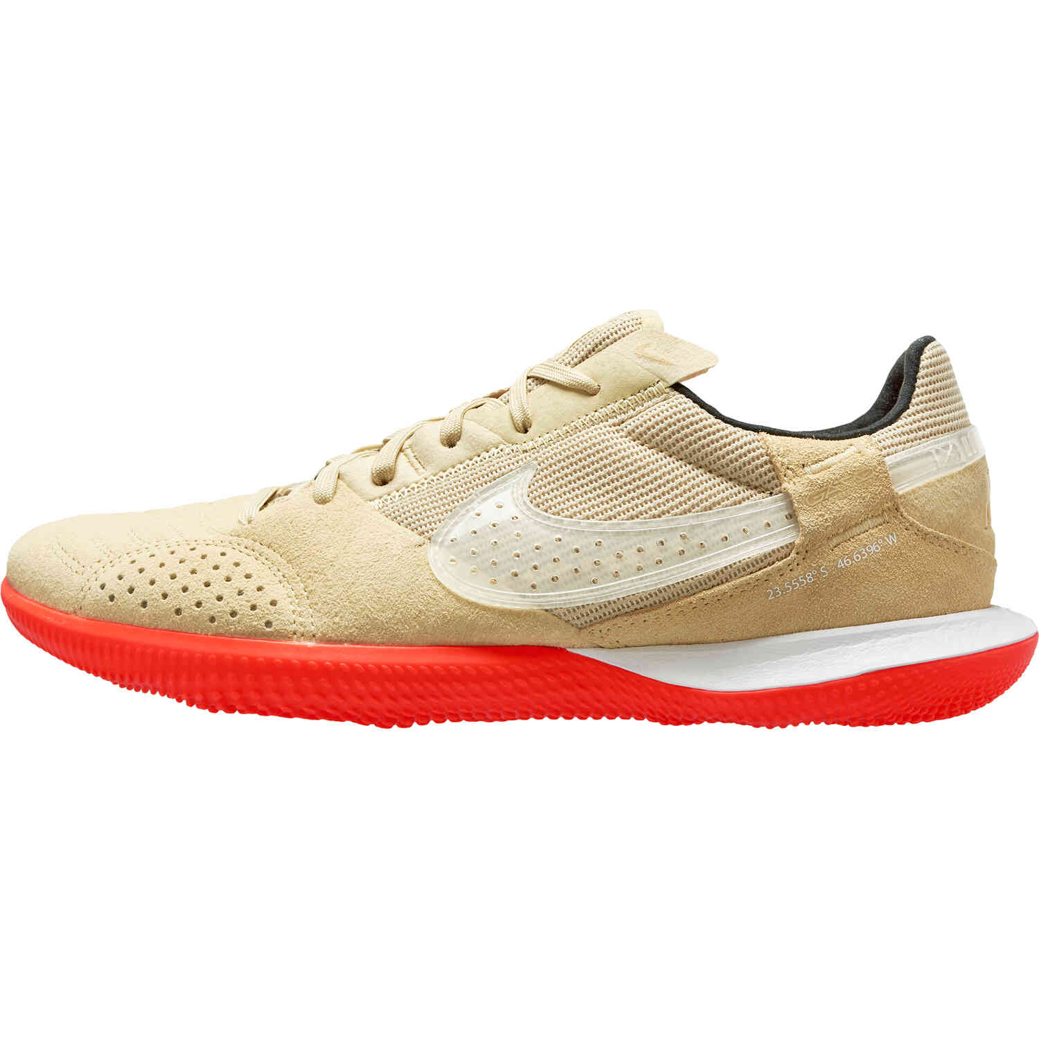 Nike Sao Paulo Streetgato Soccer Shoes Team Gold Infrared 23