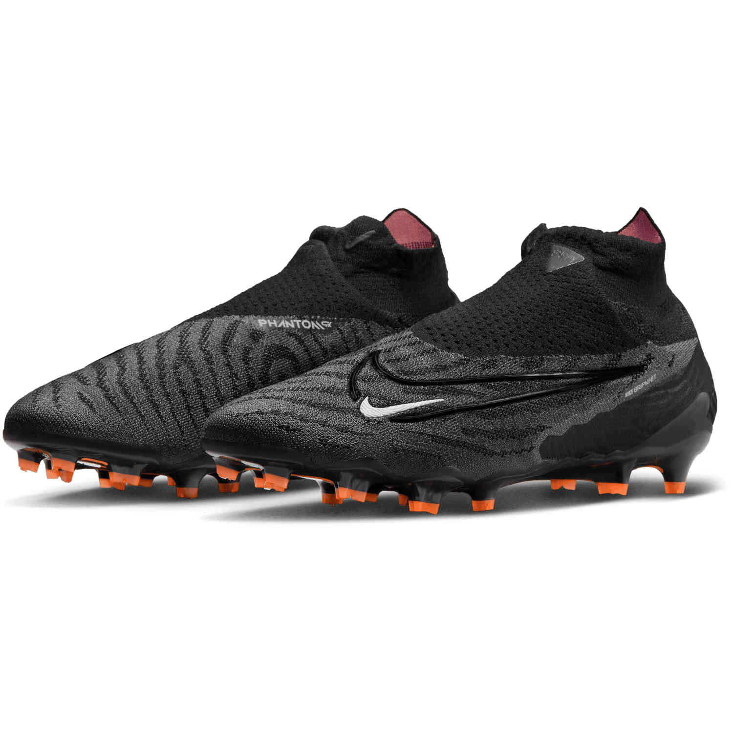 Nike Phantom GX DF Elite FG Firm Ground Soccer Cleats - Black, Summit White & Dark Grey - Soccer Master