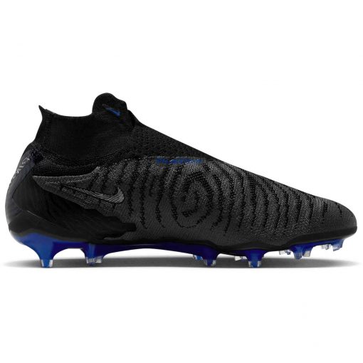 Nike Phantom GX DF Elite FG Firm Ground Soccer Cleats - Black, Chrome ...