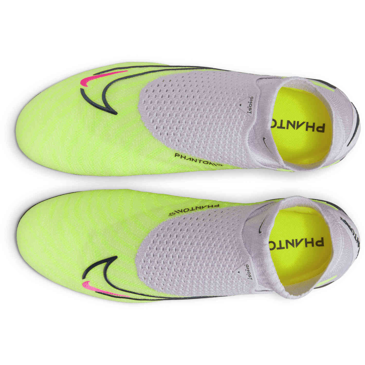 ramp Boom hardop Nike Phantom GX DF Elite FG - Barely Volt & Gridiron with Barely Grape -  Soccer Master