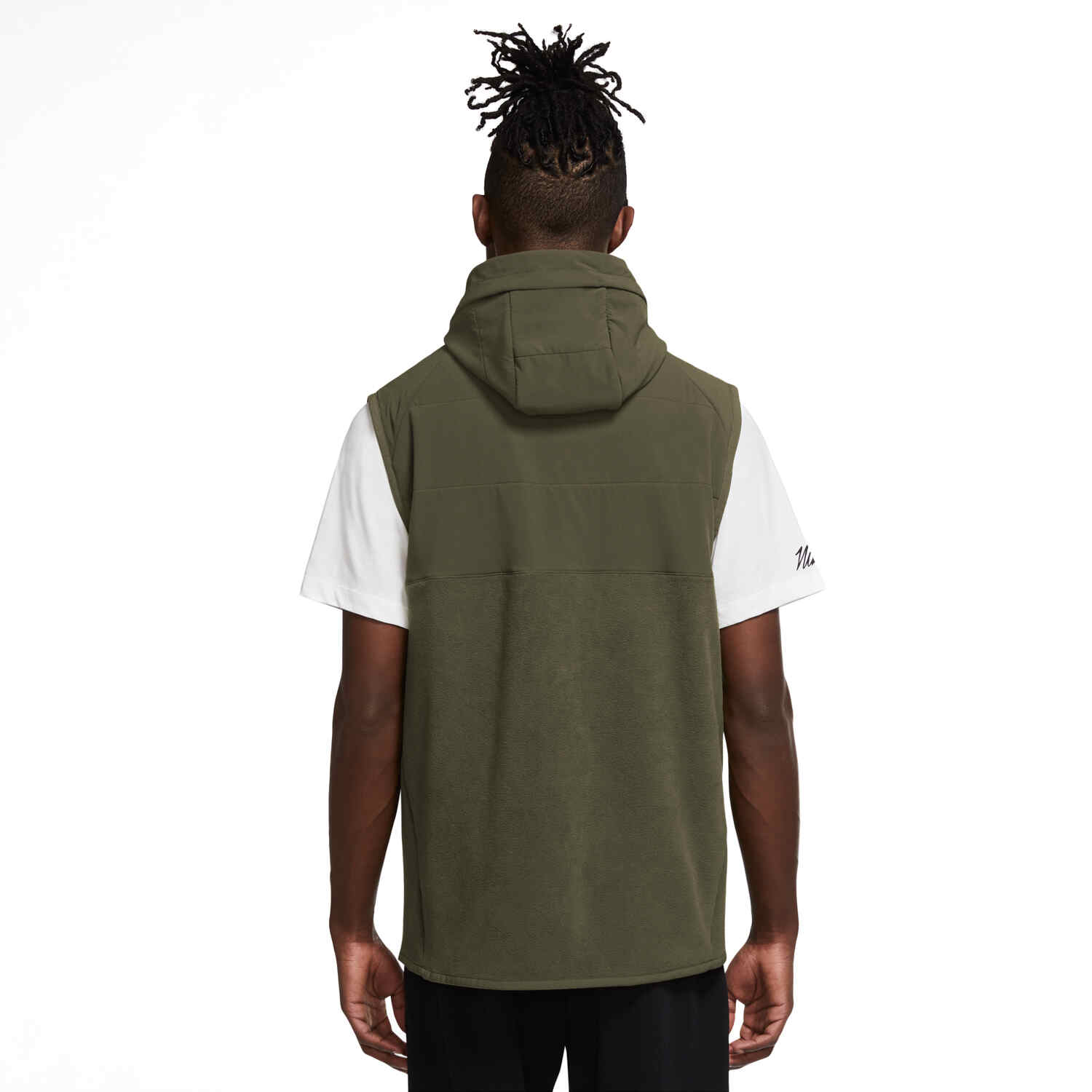 Nike full zip vest sales