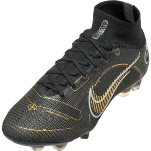 Nike mercurial superfly vi elite fg - black/black/black/metallic silver new arrivals