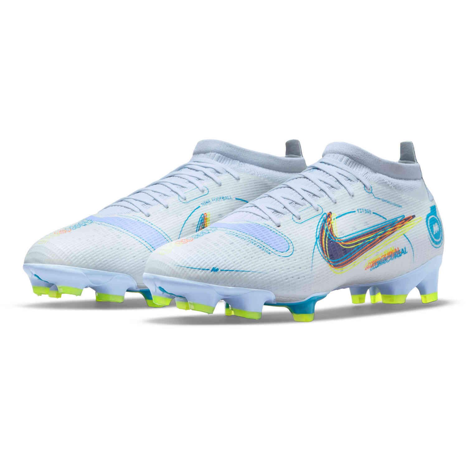 Nike mercurial vapor grey and orange shop