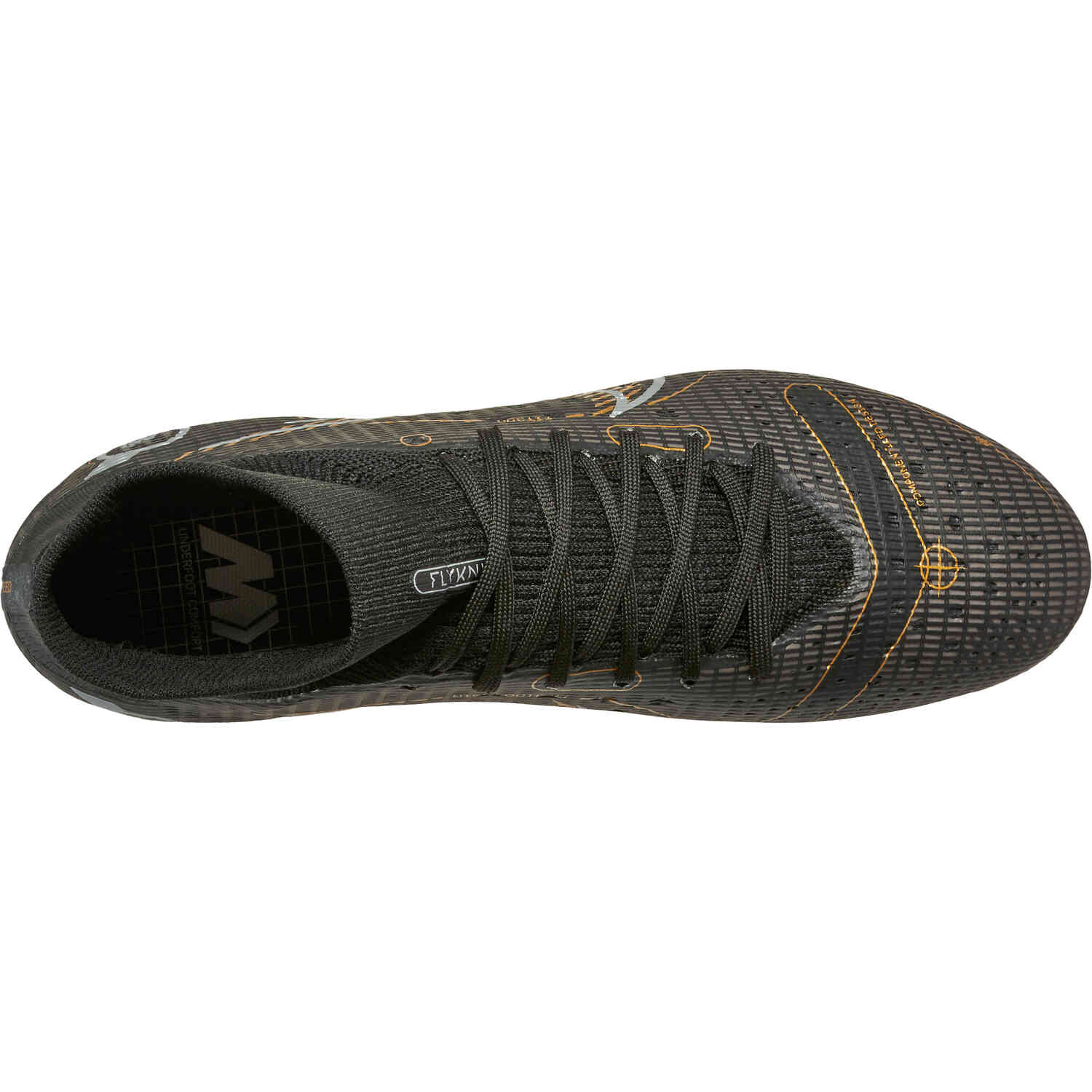 Mercurial superfly 6 elite fg black metallic gold hotsell
