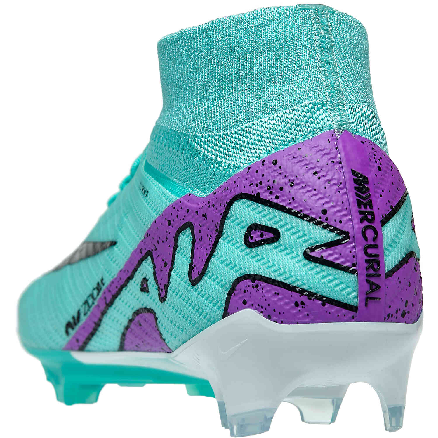 Purple and white soccer deals cleats