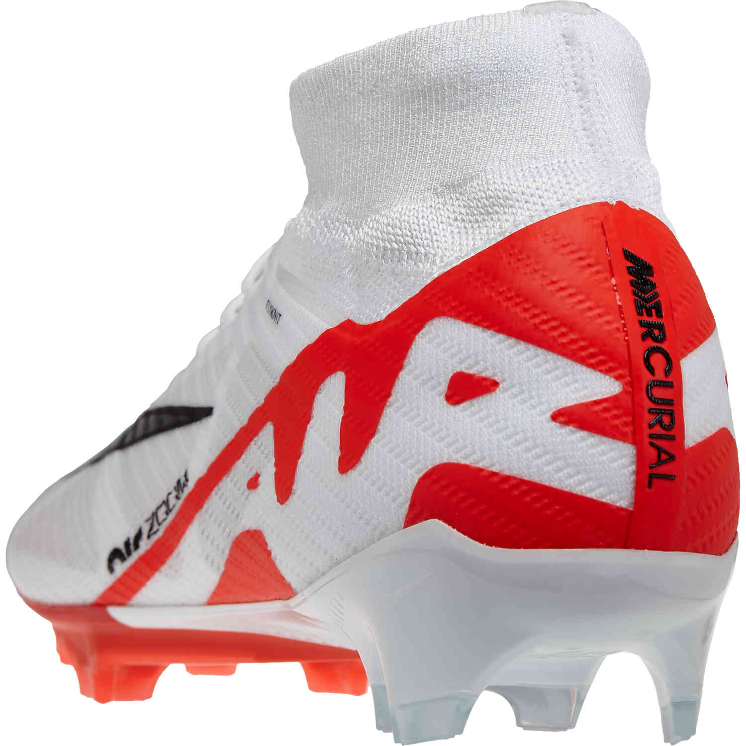 Red mercurial soccer hot sale cleats
