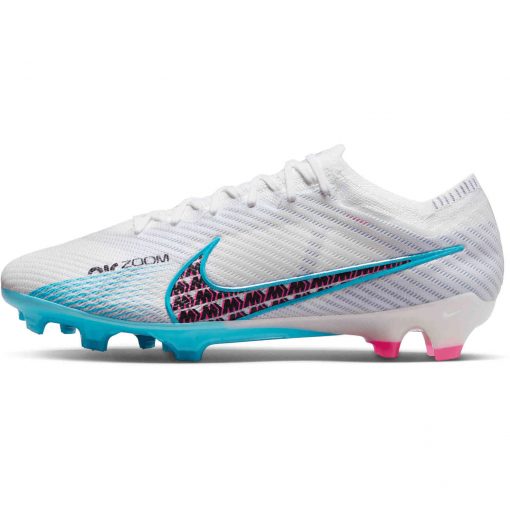 Vapor 15 Elite FG Firm Ground Soccer Cleats White, Baltic Blue, Pink Blast, Indigo - Soccer Master