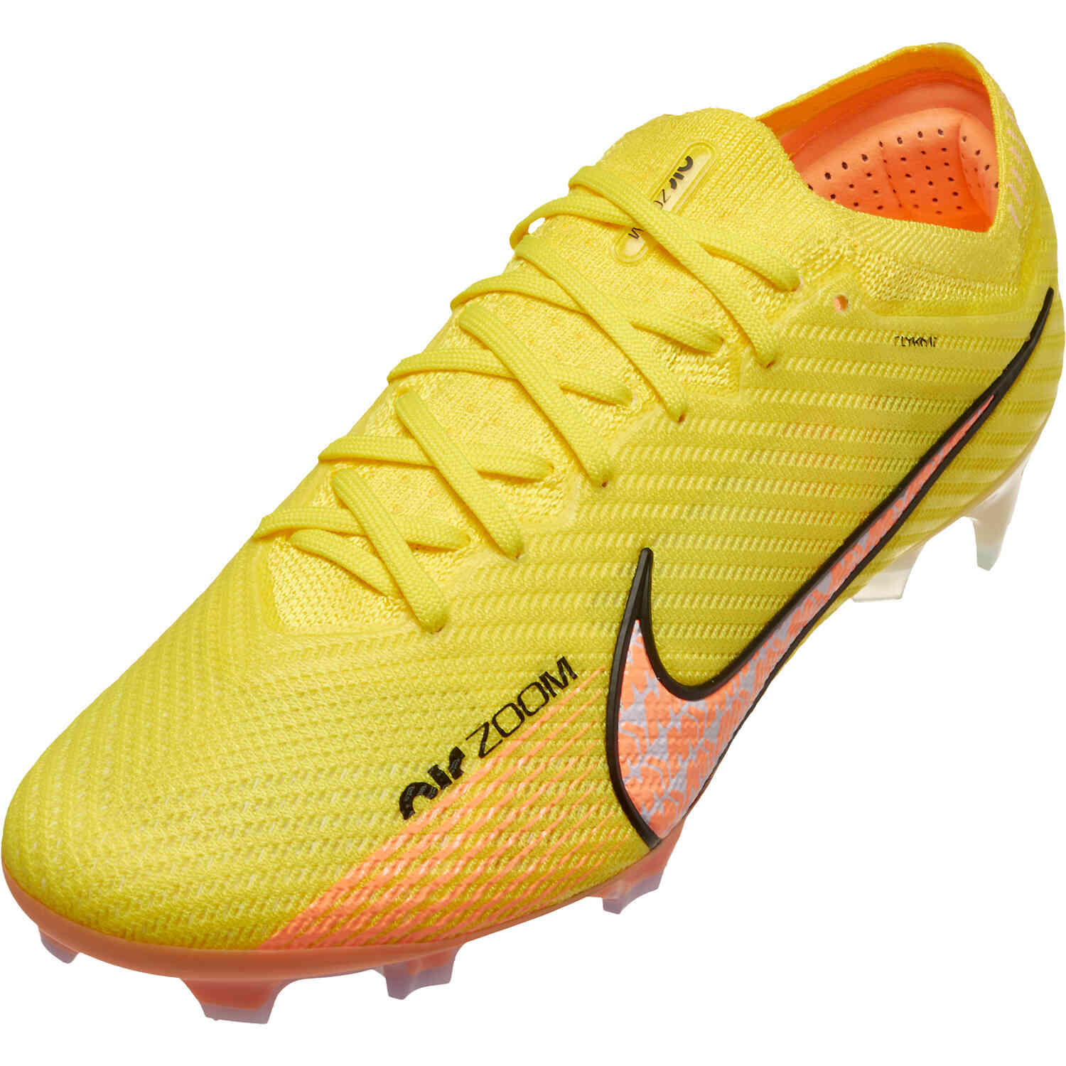 Nike yellow on sale soccer cleats