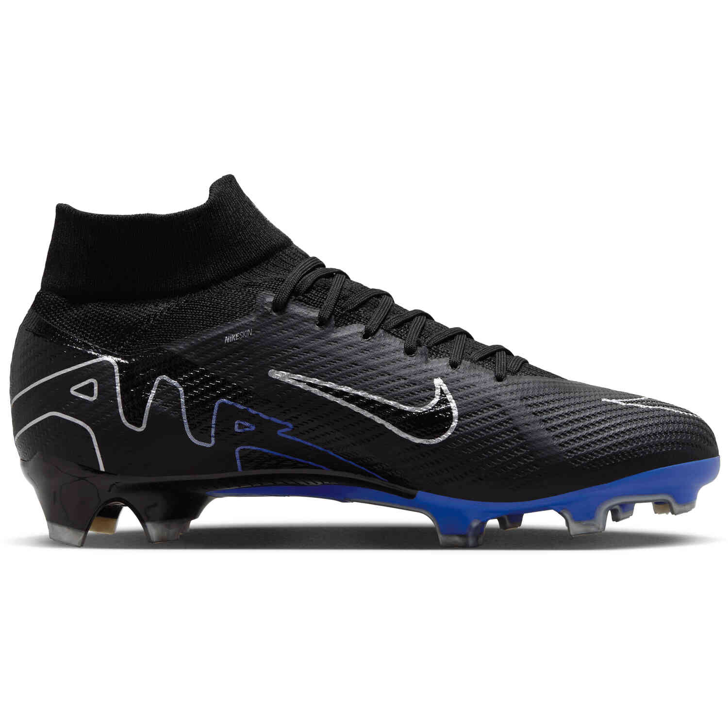 Nike Zoom Mercurial Superfly 9 Pro FG Black Chrome with Hyper