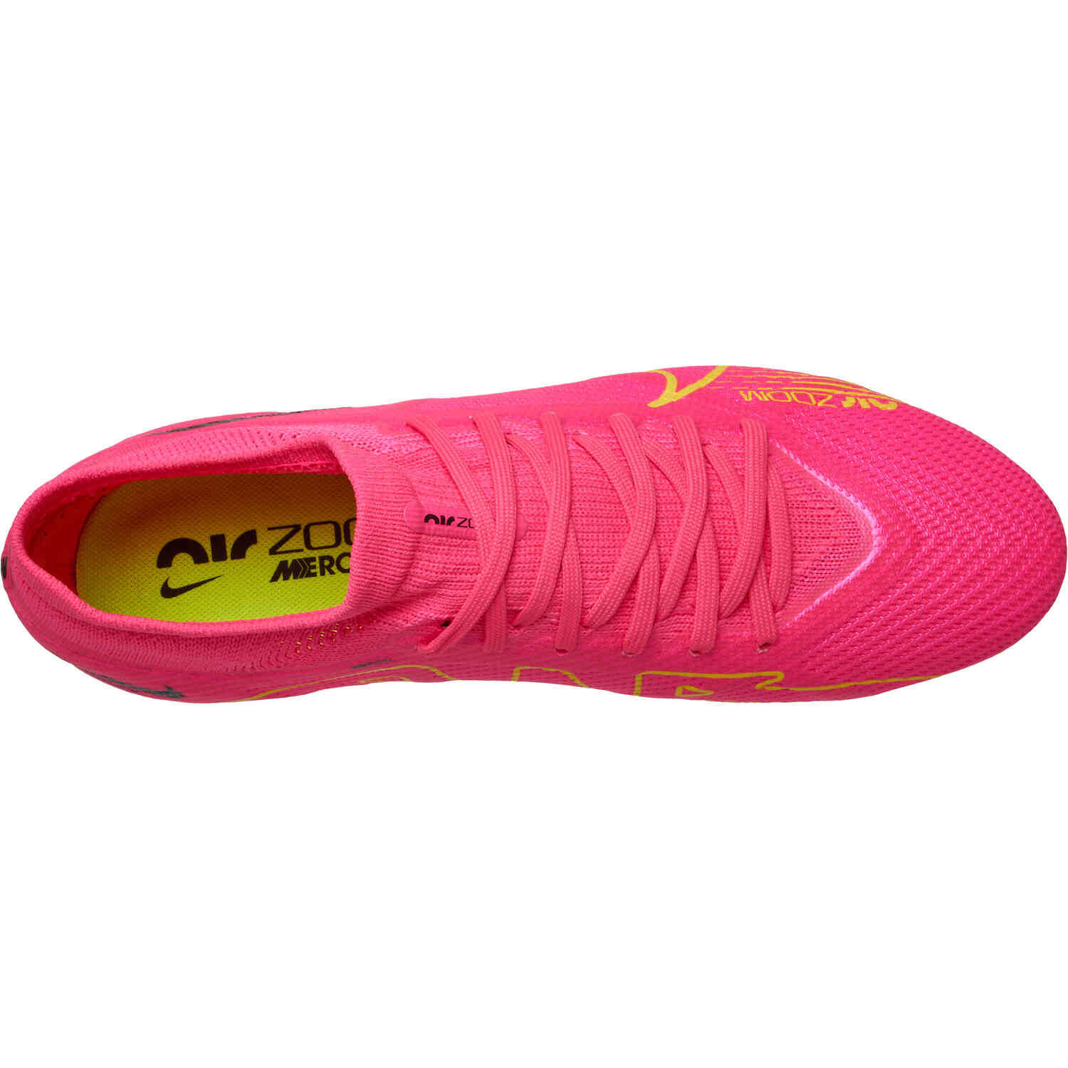 nike zoom mercurial vapor 15 pro fg pink blast volt