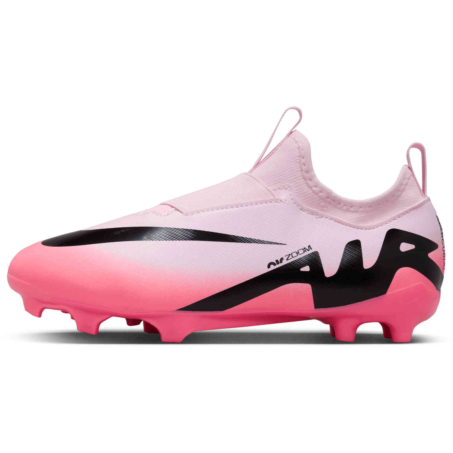 Kids Nike Mercurial Vapor 15 Academy FG Pink Foam Black Soccer Master