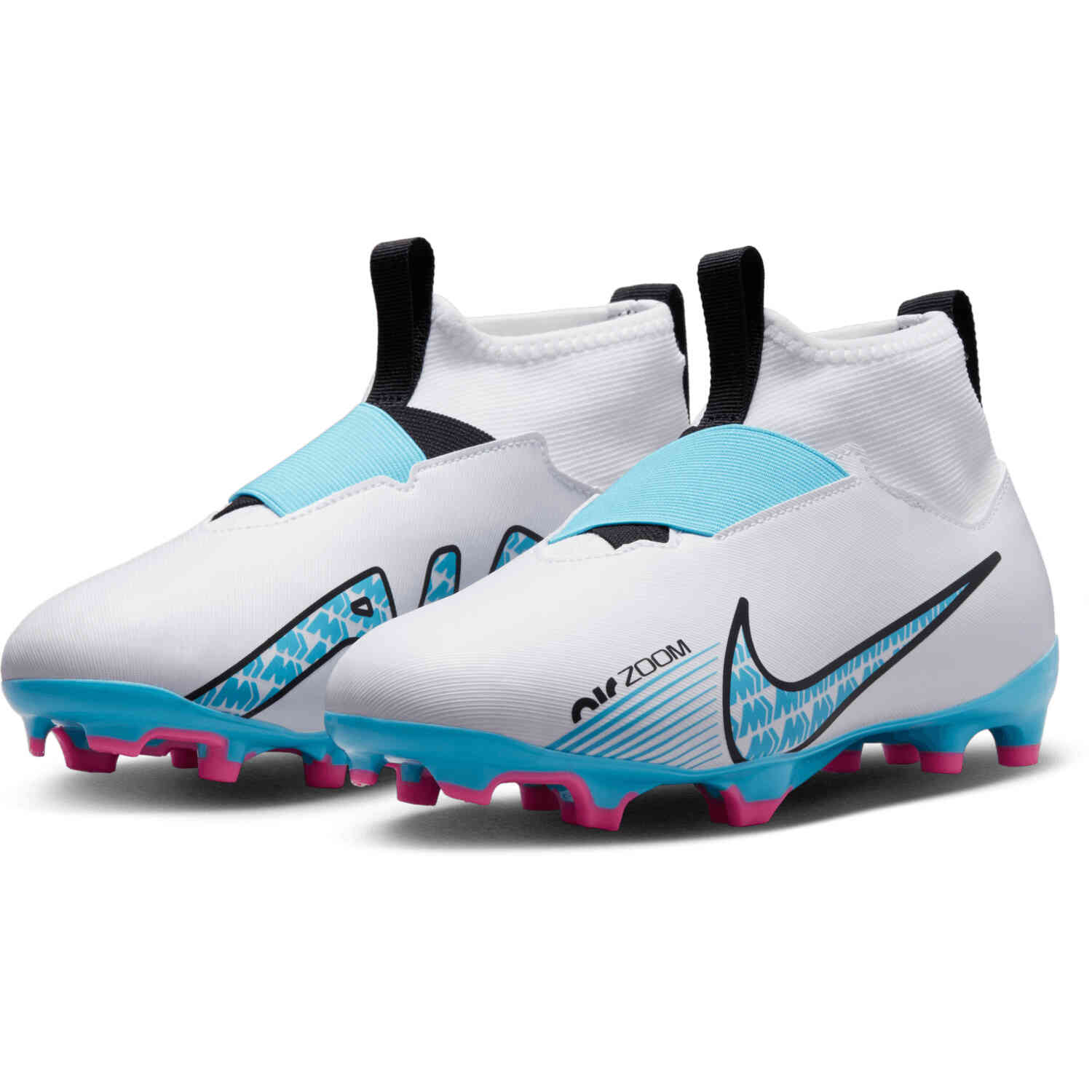 Kids Nike Zoom Mercurial Superfly 9 Academy FG MG Soccer Cleats