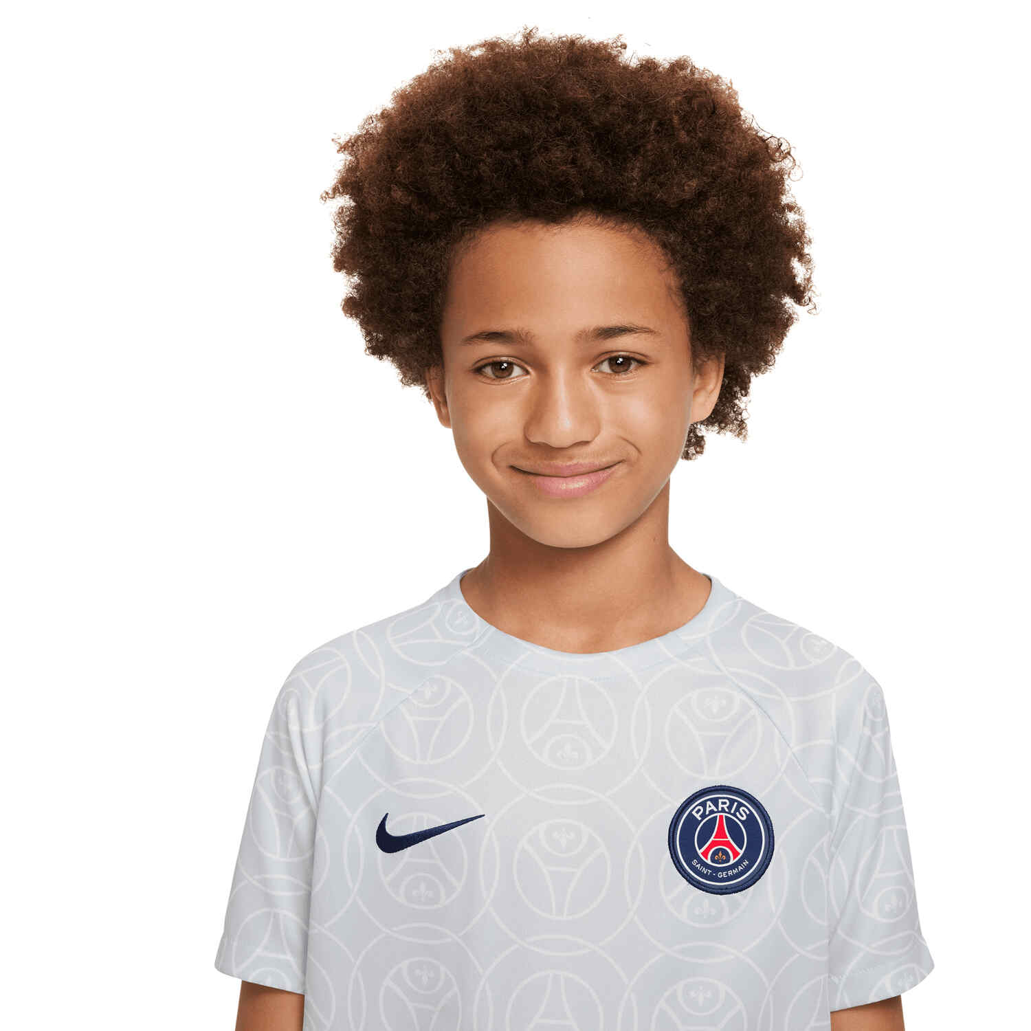 Kids Nike PSG 2022 23 Pre match Top Soccer Master