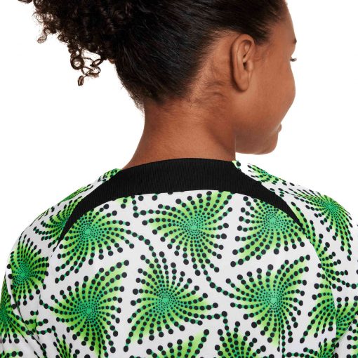Kids Nigeria Lifestyle Pre-match Top - 2022 - Image 4
