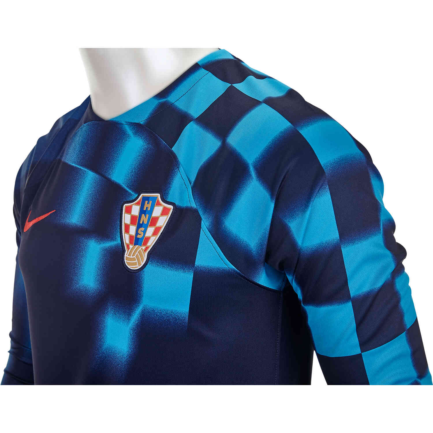 2022 Nike Croatia Long Sleeve Away Jersey - Soccer Master