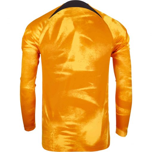 2022 Nike Netherlands Long Sleeve Home Jersey - Image 2