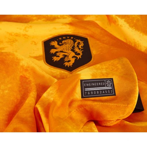 2022 Nike Netherlands Long Sleeve Home Jersey - Image 6