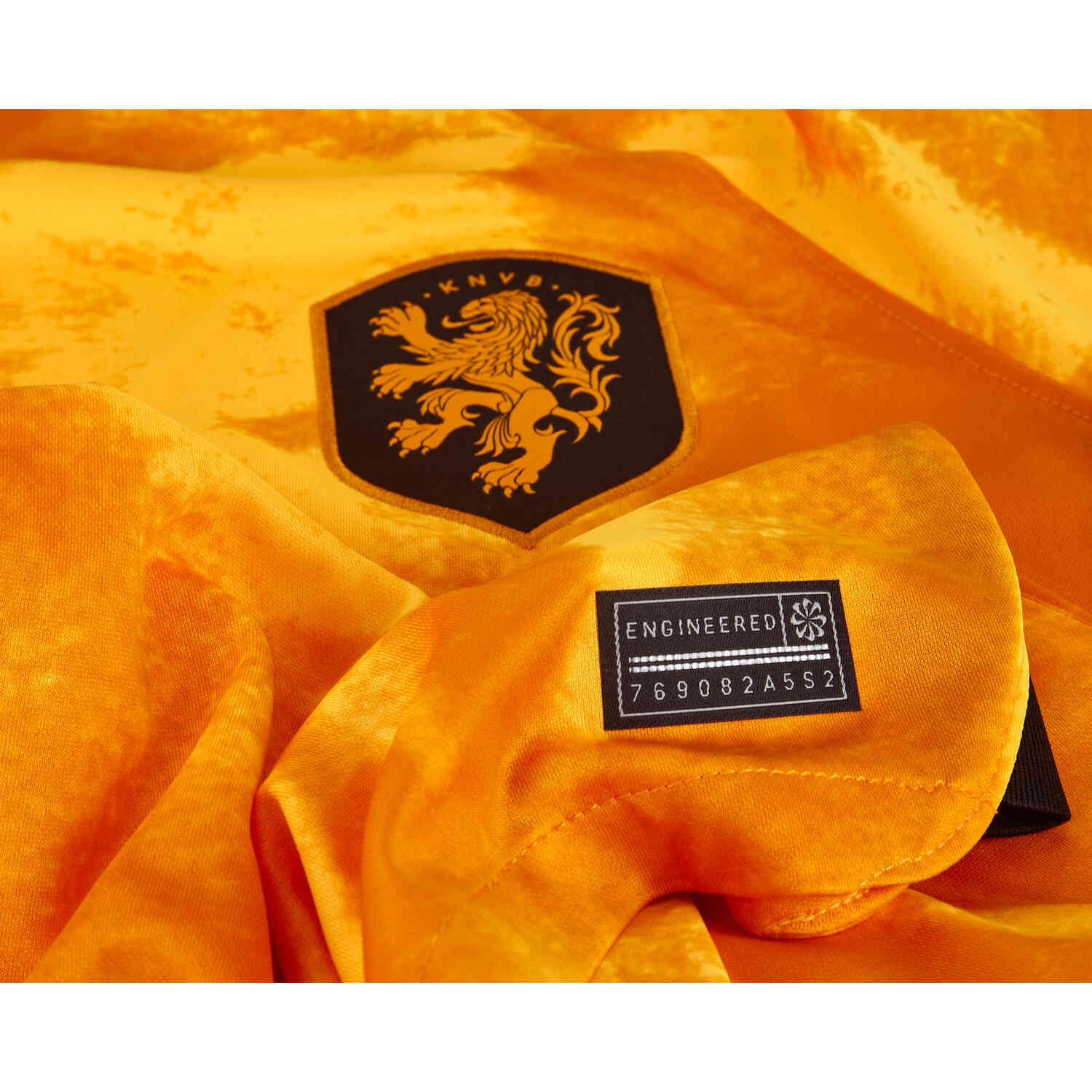 Men's Netherlands 2022/2023 Stadium Home Long Sleeve Jersey - Laser Or –  Gazelle Sports