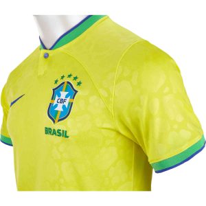 2022 Nike Brazil Home Jersey - SoccerPro