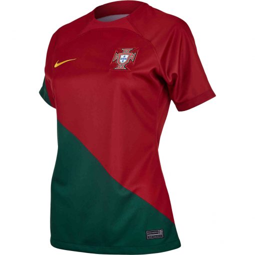 Womens Portugal Home Jersey - 2022