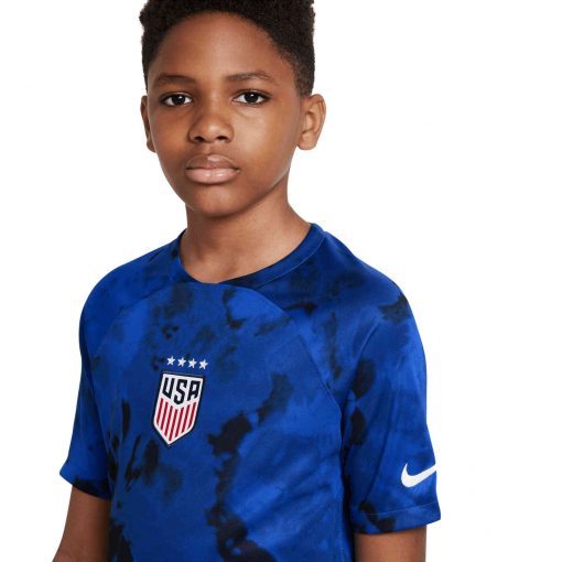 2022 Kids Nike USWNT Away Jersey - Image 3