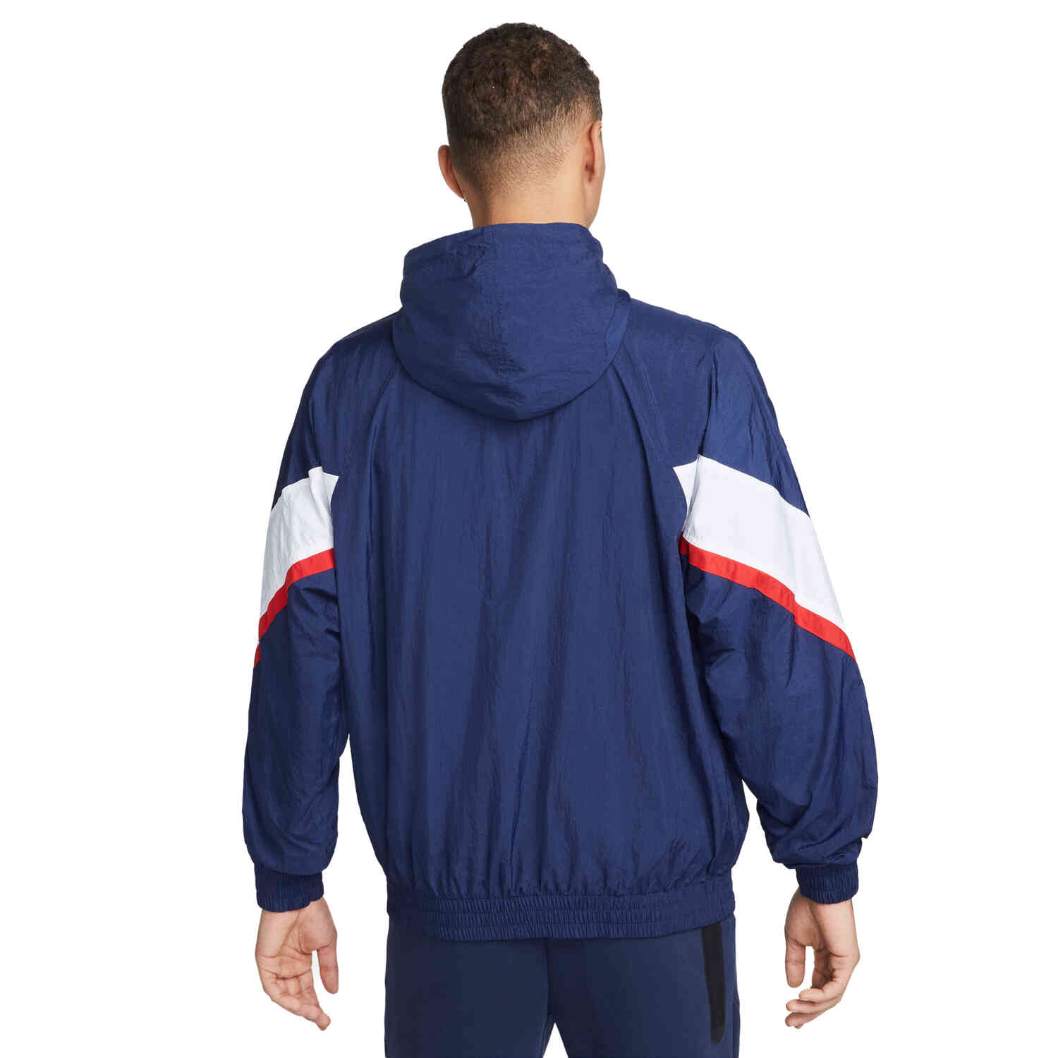 Nike PSG Anthem Lifestyle Jacket - Midnight Navy/White/University Red/White  - Soccer Master