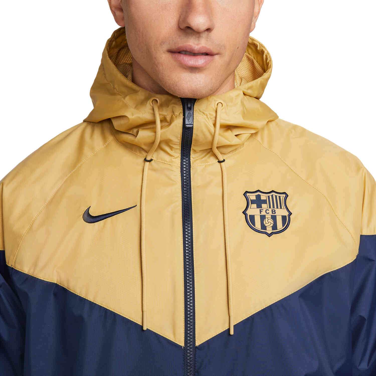 FC Barcelona Official Black And Gold Jersey Jacket - Barca Shop