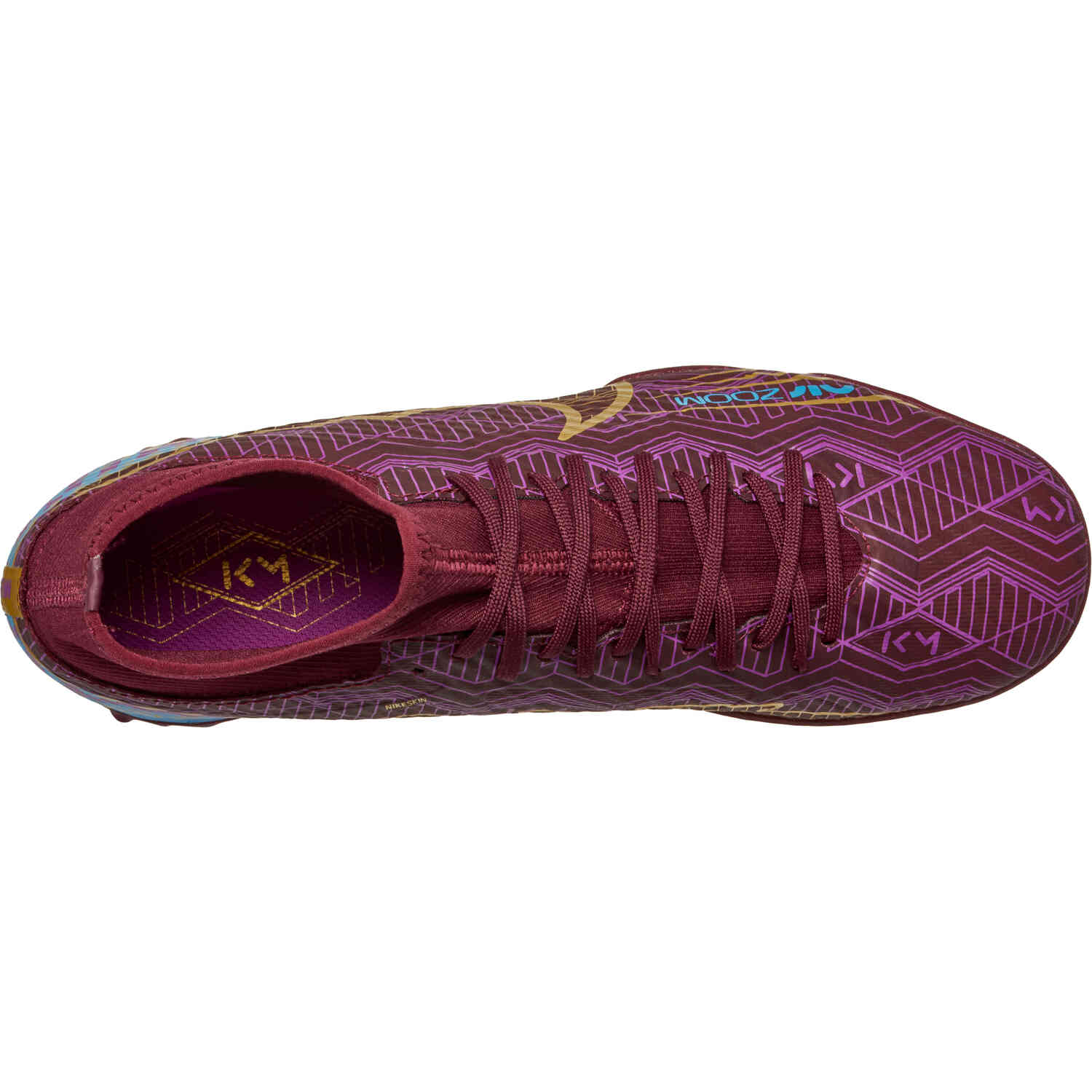 Nike Mbappe Zoom Mercurial Superfly 9 Academy TF Dark Beetroot