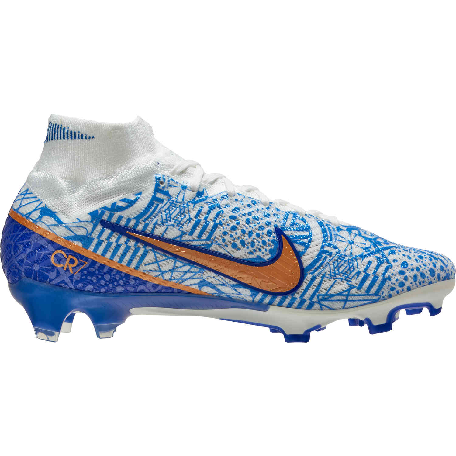 Nike cr7 top white cleats