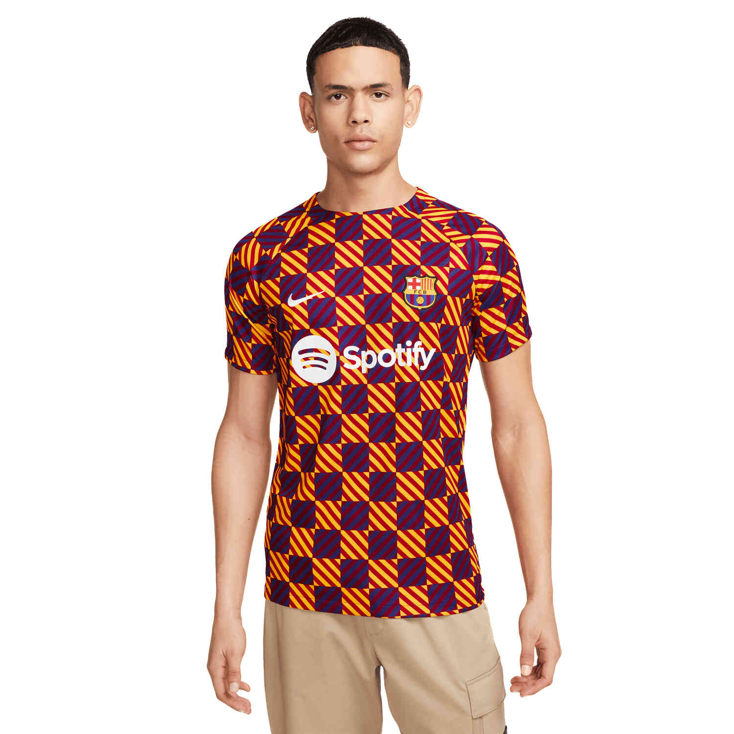 Mens Barcelona 4th Lifestyle Pre-Match Top - 2022/23 - Soccer Master